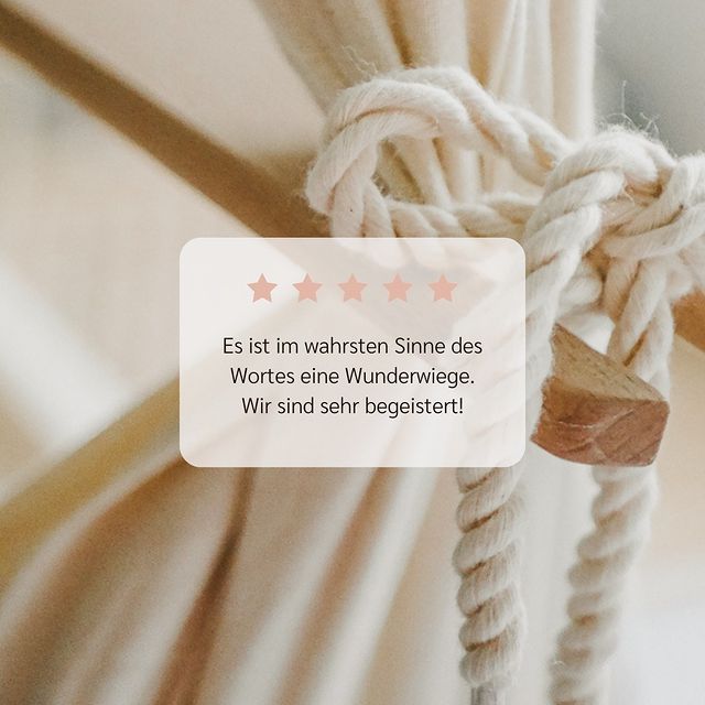 Danke, dass ihr uns euer Feedback zukommen lasst! 😍Wir freuen uns so sehr, wenn ihr uns von euren Erfahrungen mit der Wunderwiege berichtet. 🤗⭐  Lass auch du uns dein Feedback zukommen! 🙌 Auf unserer Website findest du viele Kundenmeinungen frisch gebackener Eltern zur Wunderwiege! 🥰  Credits 📷: Danke @einfach_janne 😚  #federwiege #federwiegenmotor #wunderwiege #wuwi #wuwifamily #schreibaby #highneedbaby #babyessentials #babyerstausstattung #erstausstattung #babyinspo #babybett #nestbaubetrieb #babyausstattung #babymusthaves #musthavebabyitem #schwanger #schwanger2022 #schwanger2023 #baby2022 #baldmama #wirwerdeneltern #babyloading #liebeimbauch #babyglück #mama2022 #mamasein #lebenmitbaby #kugelzeit #schwangerschaft
